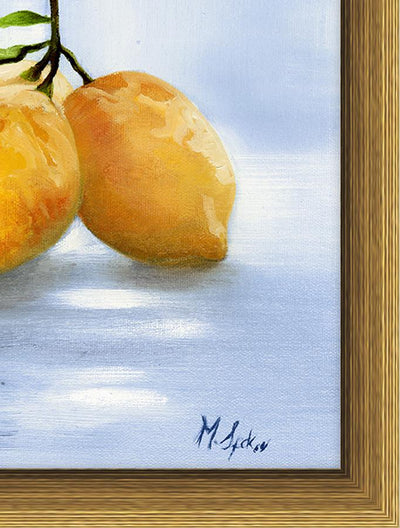 Artshoppe Painted Lemons by Nathan Turner