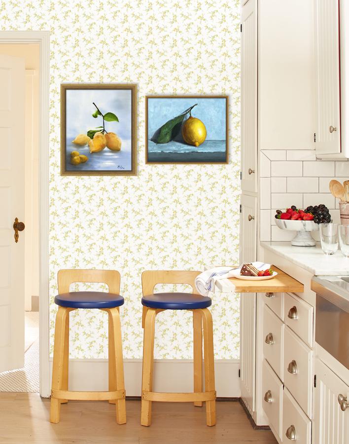 Artshoppe Painted Lemons by Nathan Turner