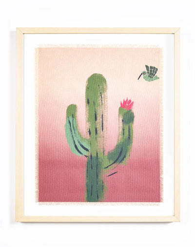 Artshoppe Painted Cactus by Tea Collection