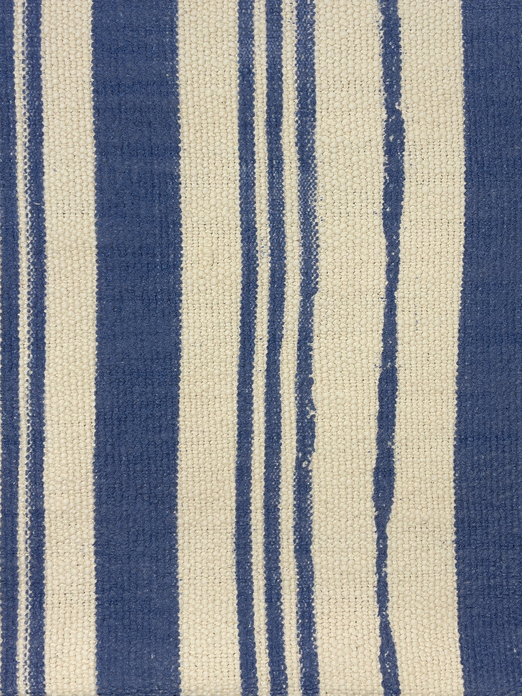 fabric by the yard painted stripes blue on california cotton