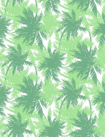 'Palm Shuffle' Wallpaper by Wallshoppe - Grass / Kelp