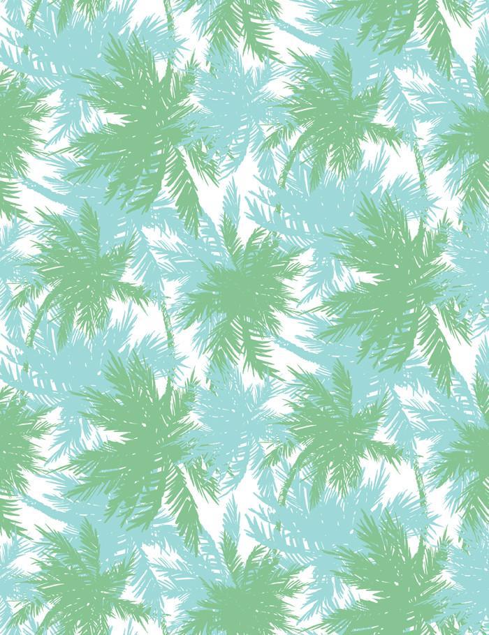 palm shuffle green caribbean