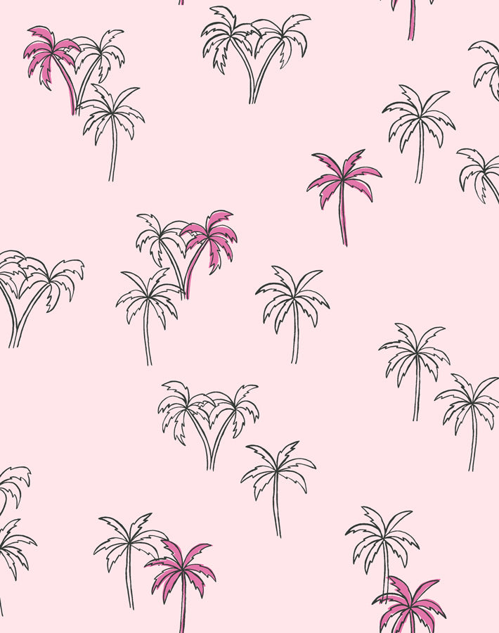 'Palms' Wallpaper by Tea Collection - Piggy Bank