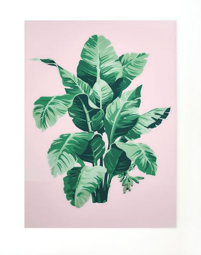 Art acrylique « Paradise Palm » par Nathan Turner
