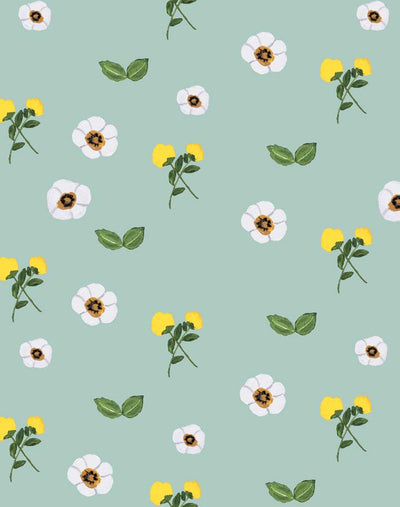 parfumee garden ocean wallpaper by carly beck