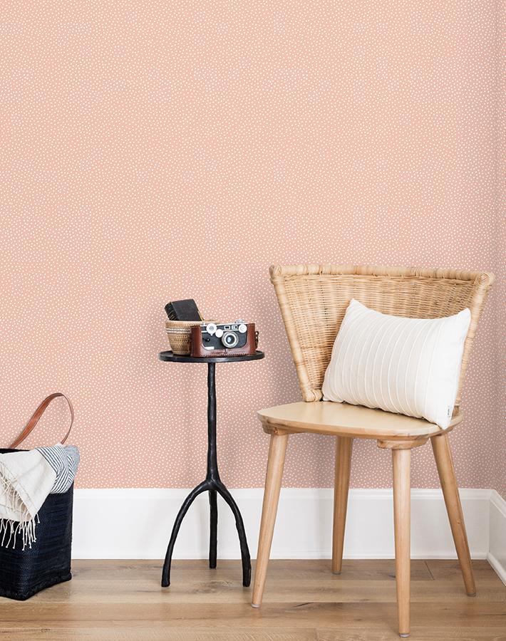 'Pebble' Wallpaper by Sugar Paper - Pink