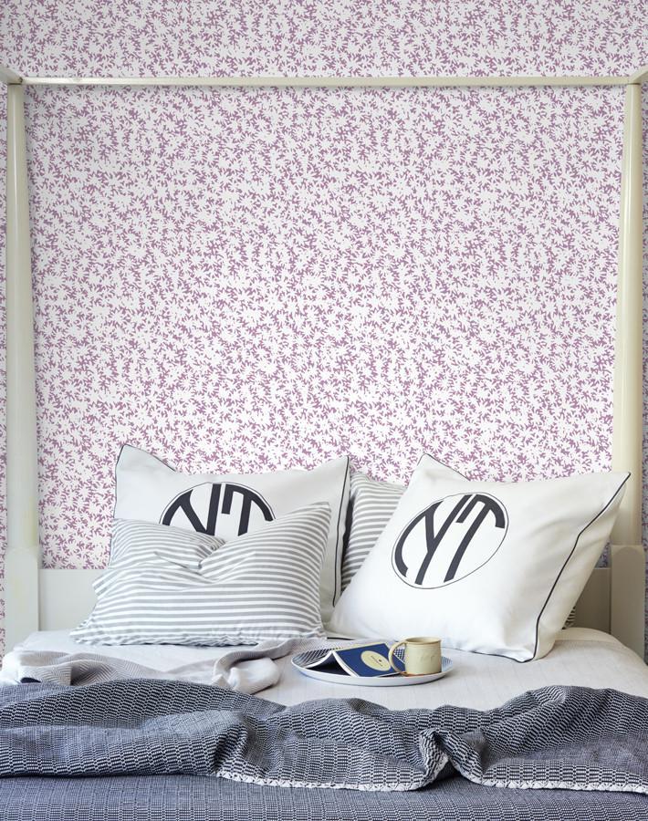 'Peggy Sue' Wallpaper by Wallshoppe - Lilac