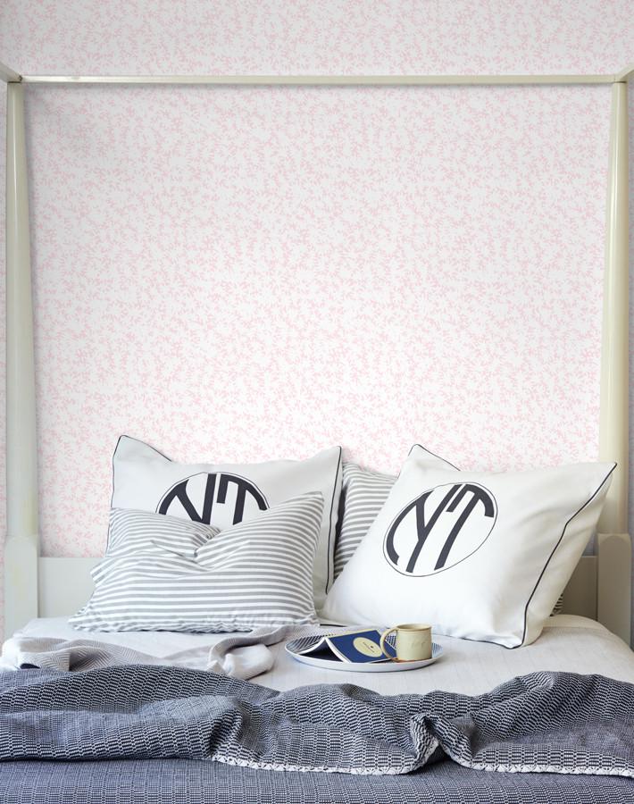 'Peggy Sue' Wallpaper by Wallshoppe - Pink