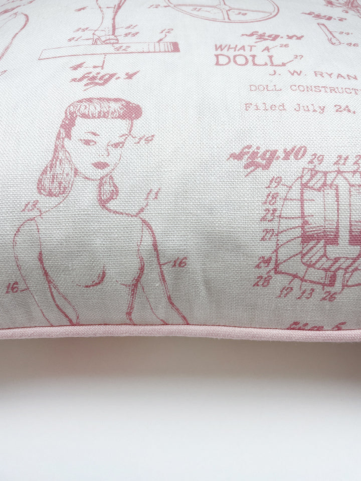 fabric by the yard barbie blueprint ballet slipper
