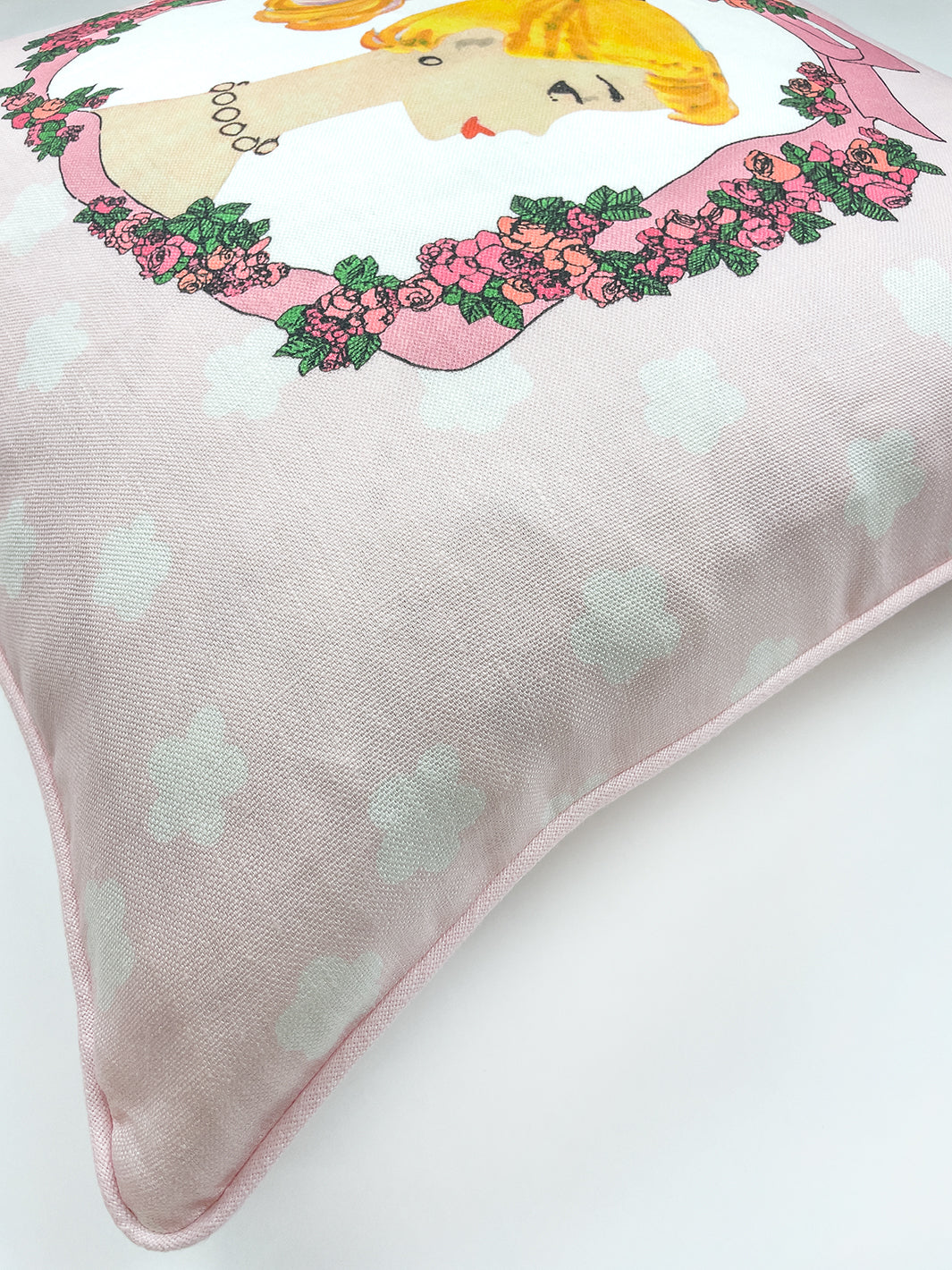 fabric by the yard barbie cameo pink