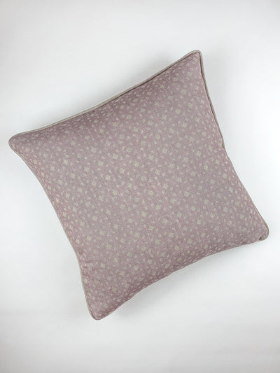 'Barbie™ Dreamhouse Breezeblocks' Throw Pillow - Lavender on Flax Linen