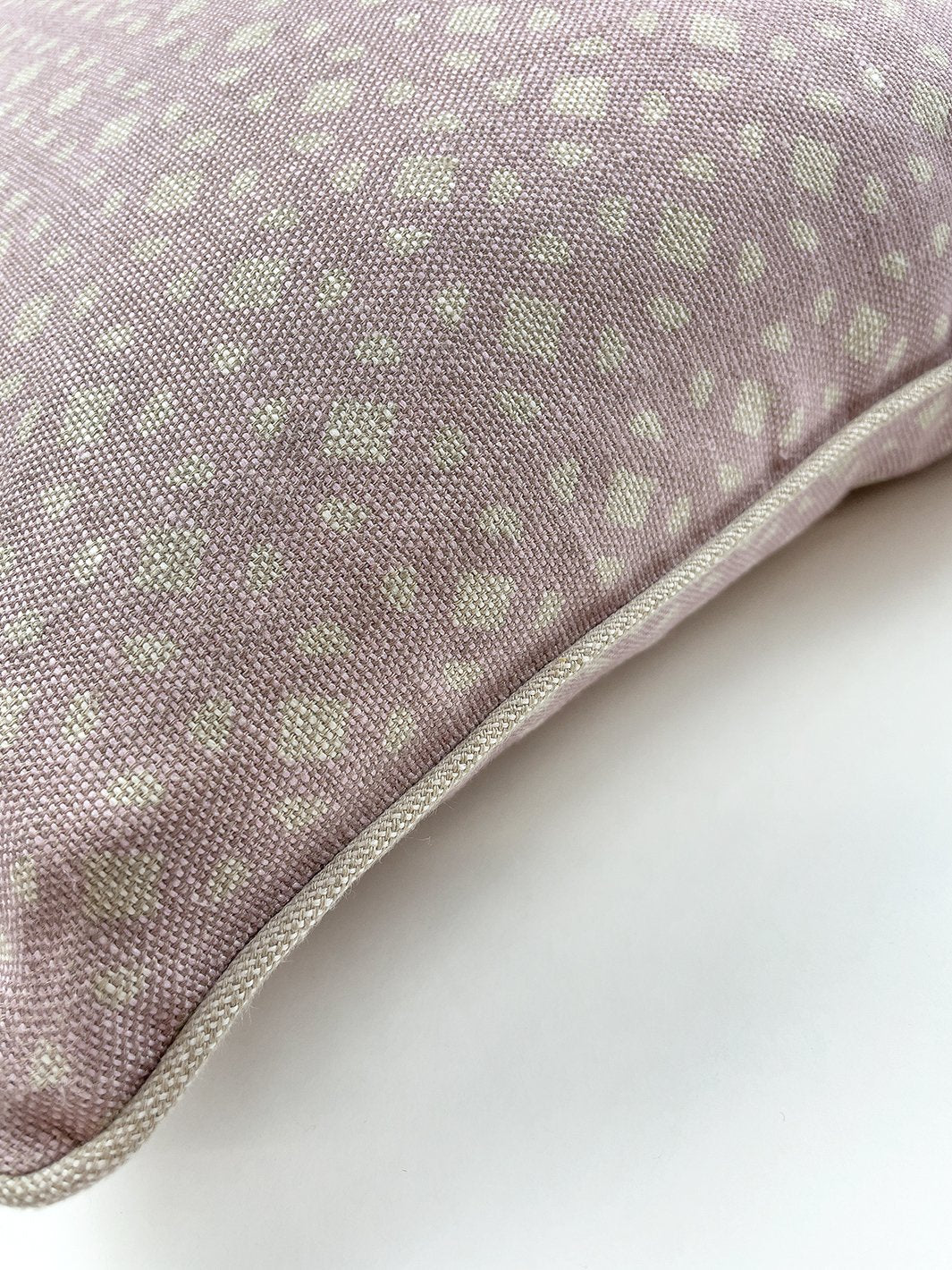 barbie dreamhouse breezeblocks throw pillow lavender