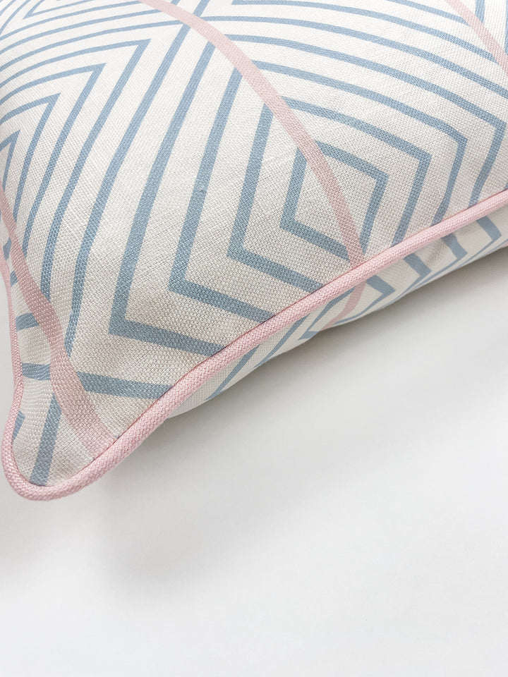fabric by the yard barbie dreamhouse diamond baby blue pink