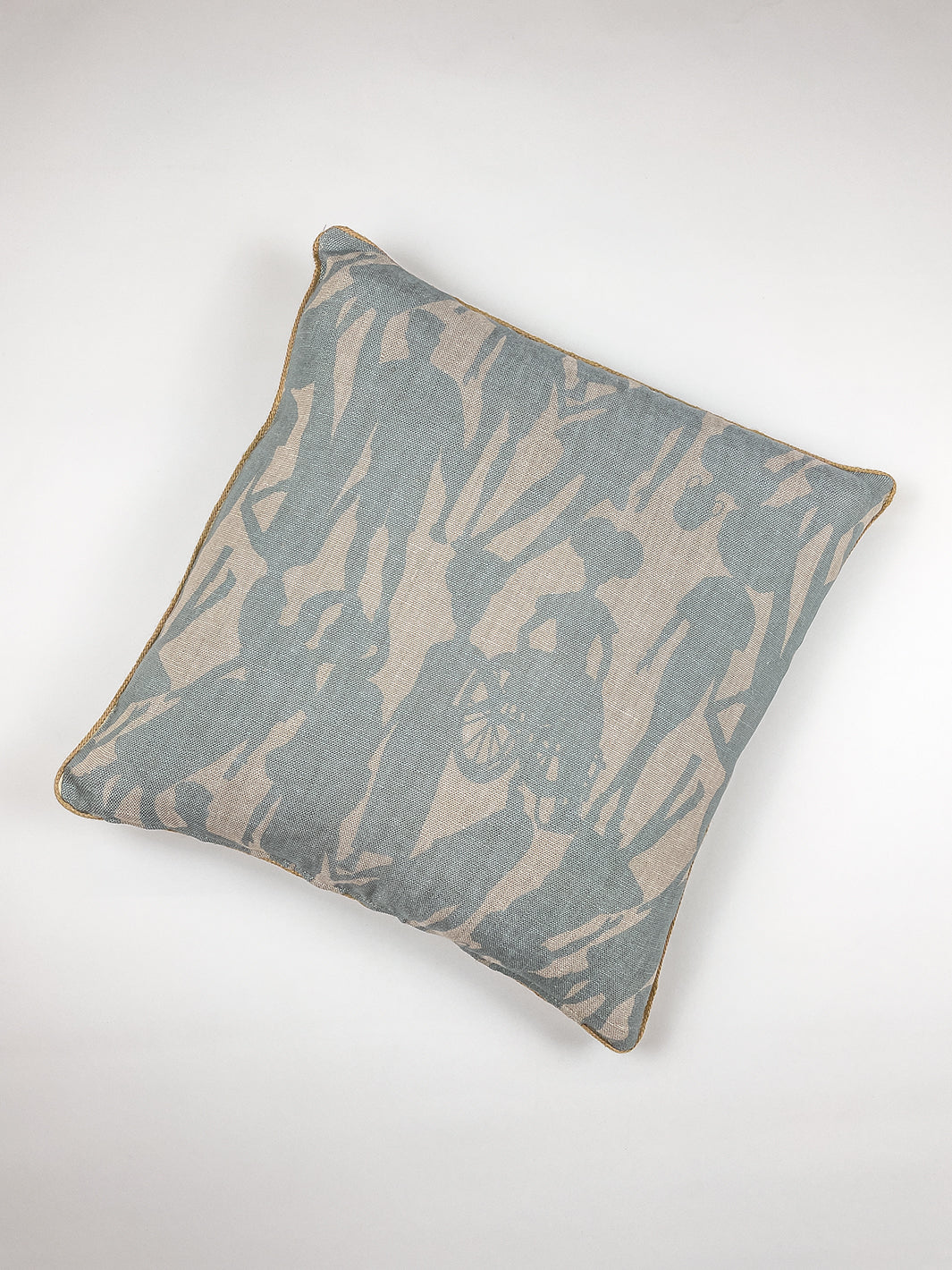 fashionista silhouettes throw pillow by barbie blue