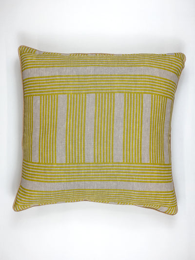fabric by the yard roman holiday grid daffodil