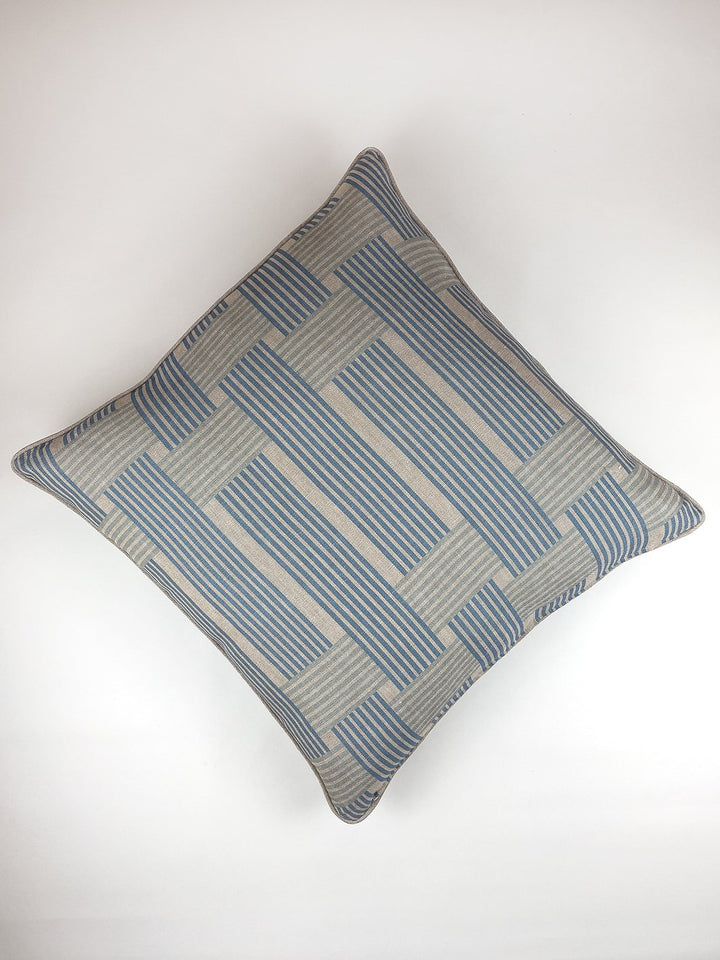roman holiday woven throw pillow by barbie cornflower