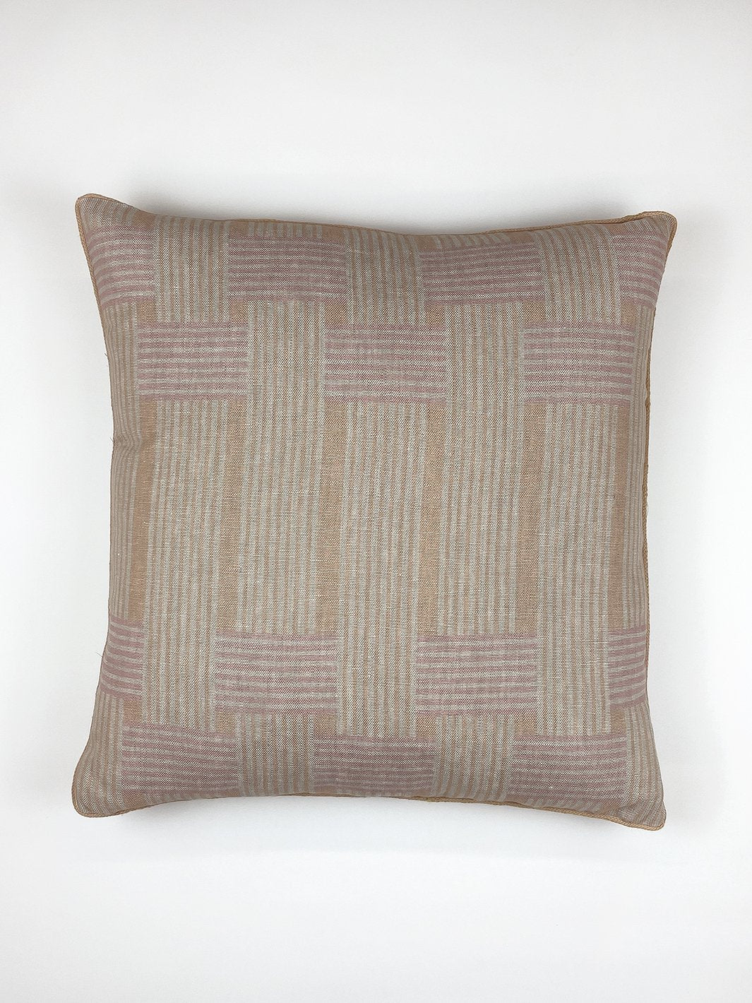 'Roman Holiday Woven' Throw Pillow by Barbie™ - Peach