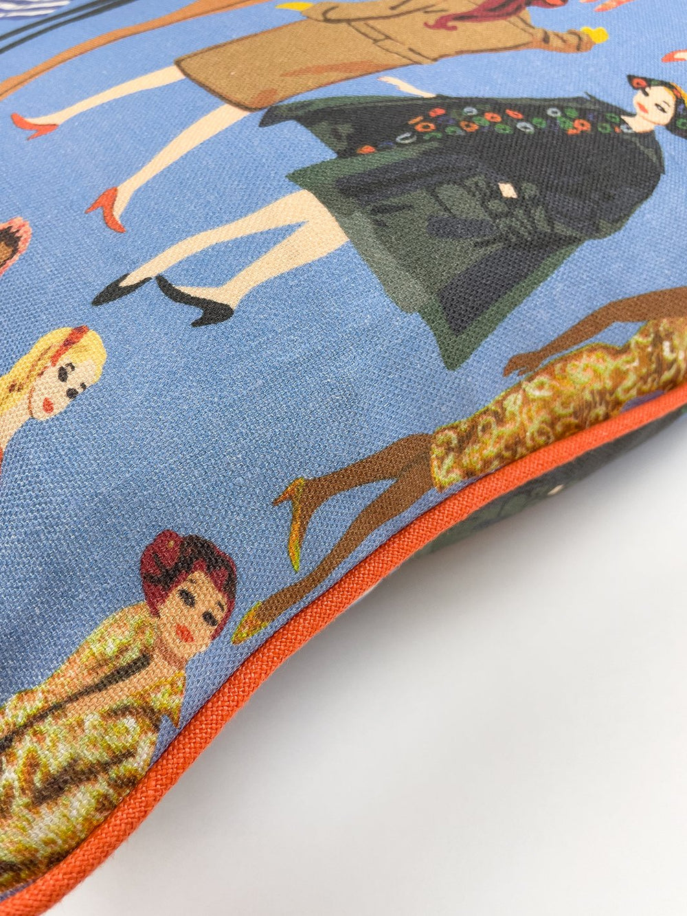vintage illustration throw pillow by barbie violet