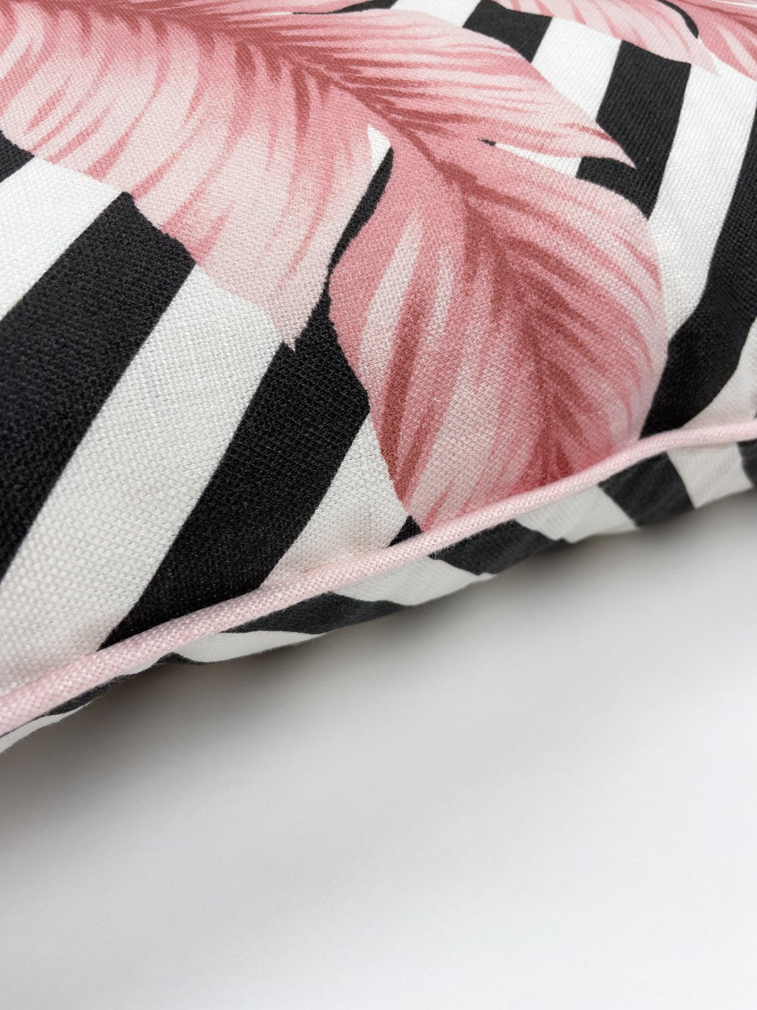 'Barbiestyle™ Isla Palm' Throw Pillow - Flamingo