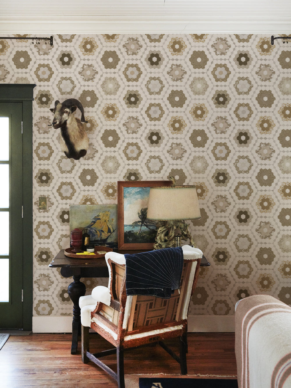 pinwheel-quilt-wallpaper-chris-benz-brown