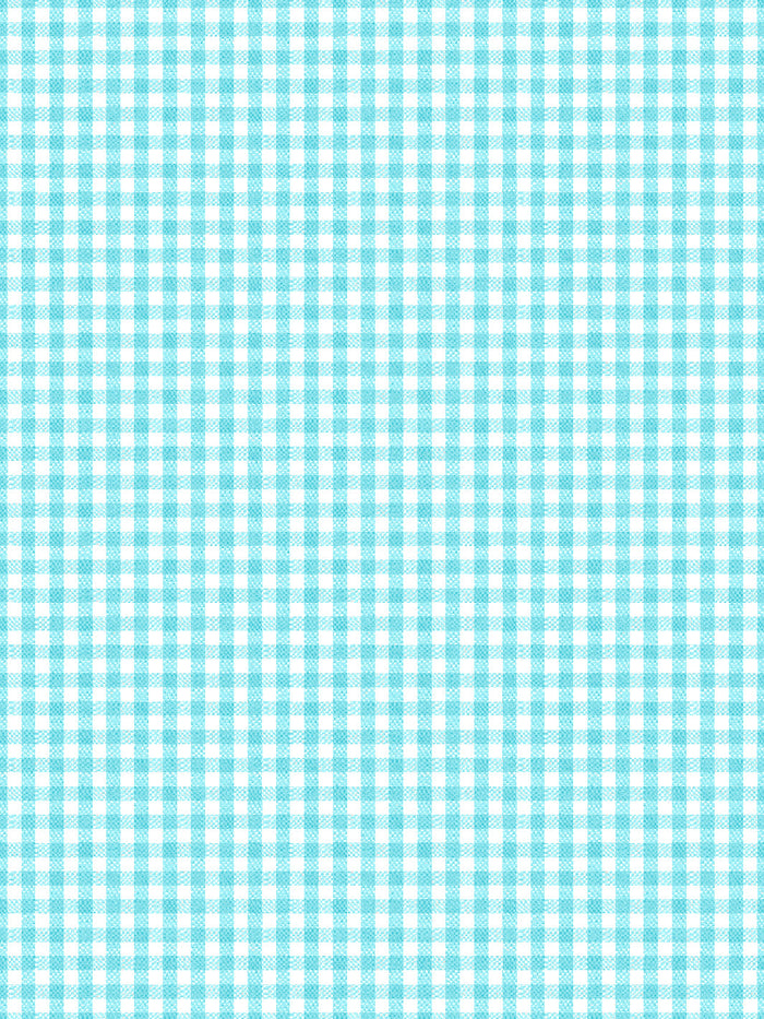 'Pixie Gingham' Wallpaper by Sarah Jessica Parker - Capri Blue