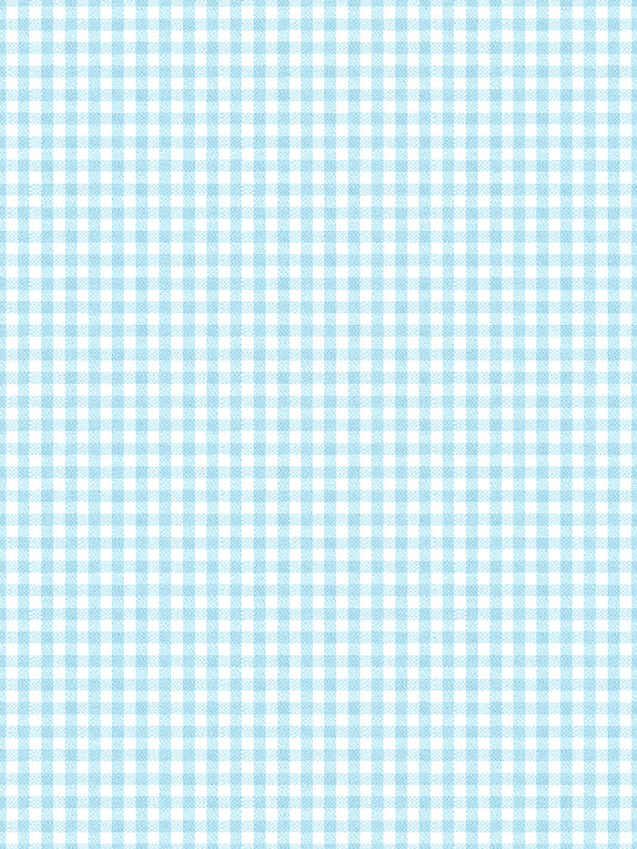 'Pixie Gingham' Wallpaper by Sarah Jessica Parker - Sky