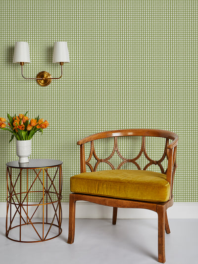 pixie gingham wallpaper by sarah jessica parker olive