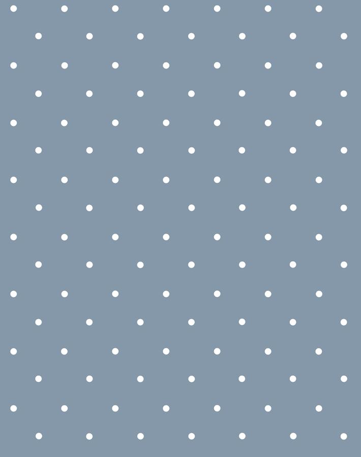 'Polka Dot' Wallpaper by Sugar Paper - French Blue