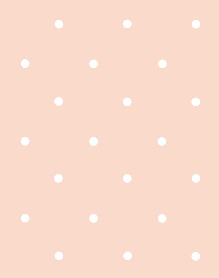 'Polka Dot' Wallpaper by Sugar Paper - Pink