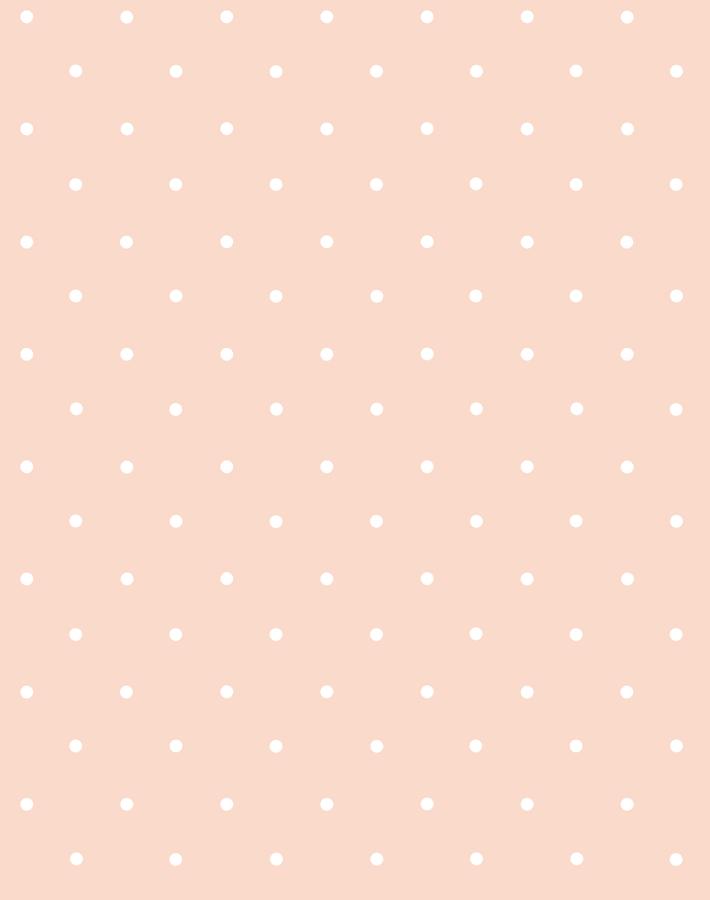 'Polka Dot' Wallpaper by Sugar Paper - Pink