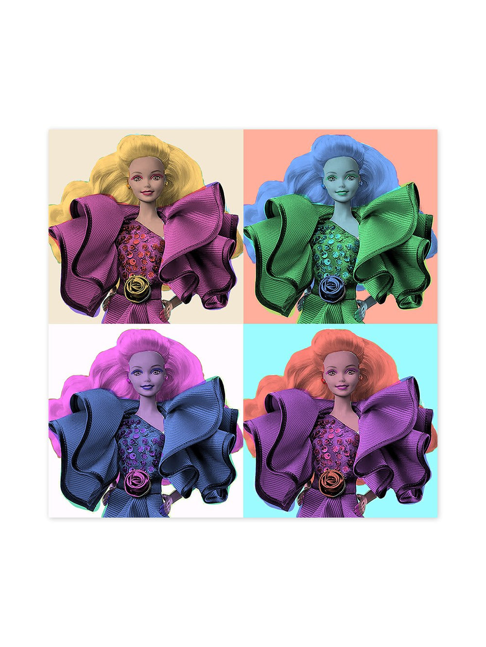 pop print dream date barbie on acrylic