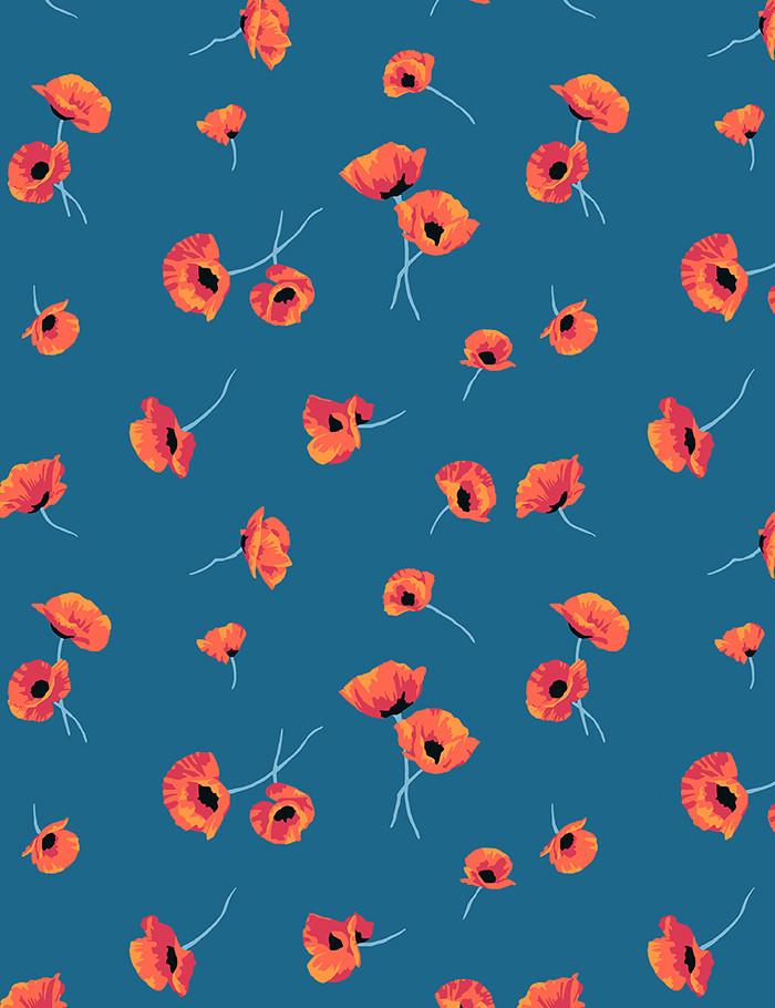 'Poppy' Wallpaper by Nathan Turner - Cadet