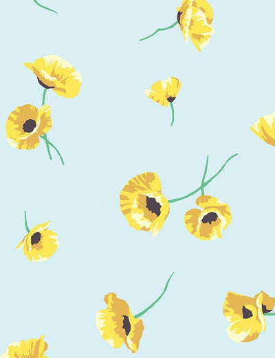 'Poppy' Wallpaper by Nathan Turner - Sky