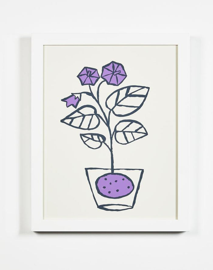 'Potted Plant' Framed Art by Tea Collection