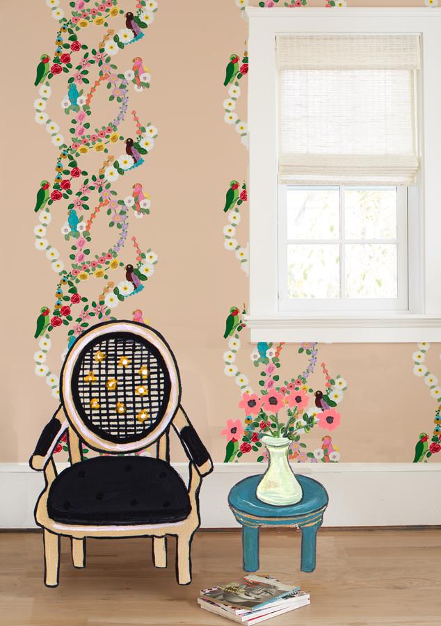 rainbow-garden-stripe-blush-wallpaper-by-carly-beck