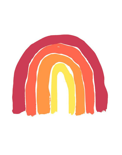rainbows red