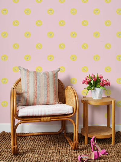 'Rising Sun' Wallpaper by Tea Collection - Ballet Slipper