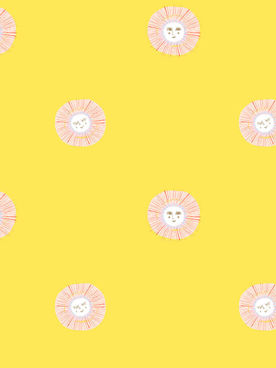 rising sun wallpaper by tea collection daffodil