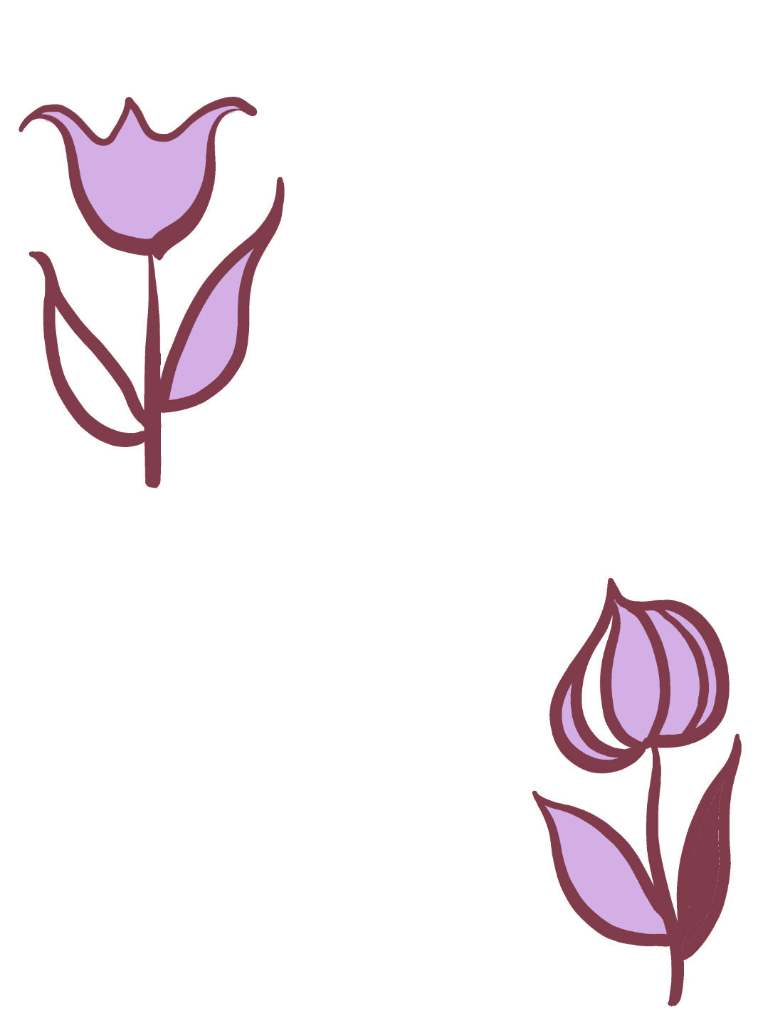 ritas flowers wallpaper by lingua franca maroon lilac