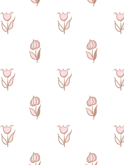 ritas flowers wallpaper by lingua franca pink adobe