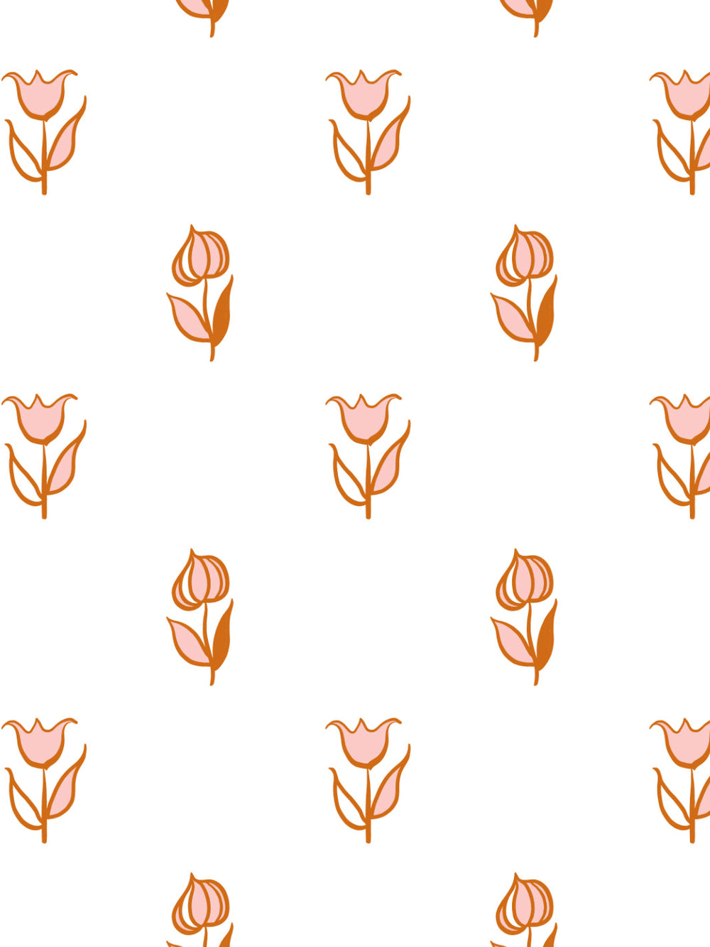 ritas-flowers-wallpaper-by-lingua-franca-rust-pink