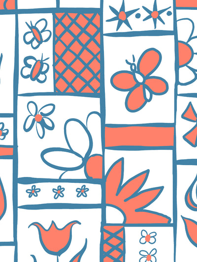 ritas kitchen wallpaper by lingua franca lapis watermelon