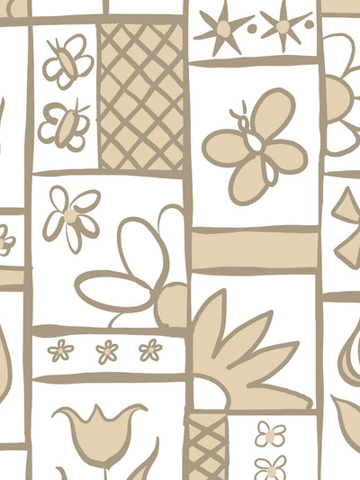 ritas kitchen wallpaper by lingua franca oatmeal
