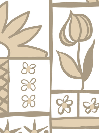 ritas kitchen wallpaper by lingua franca oatmeal