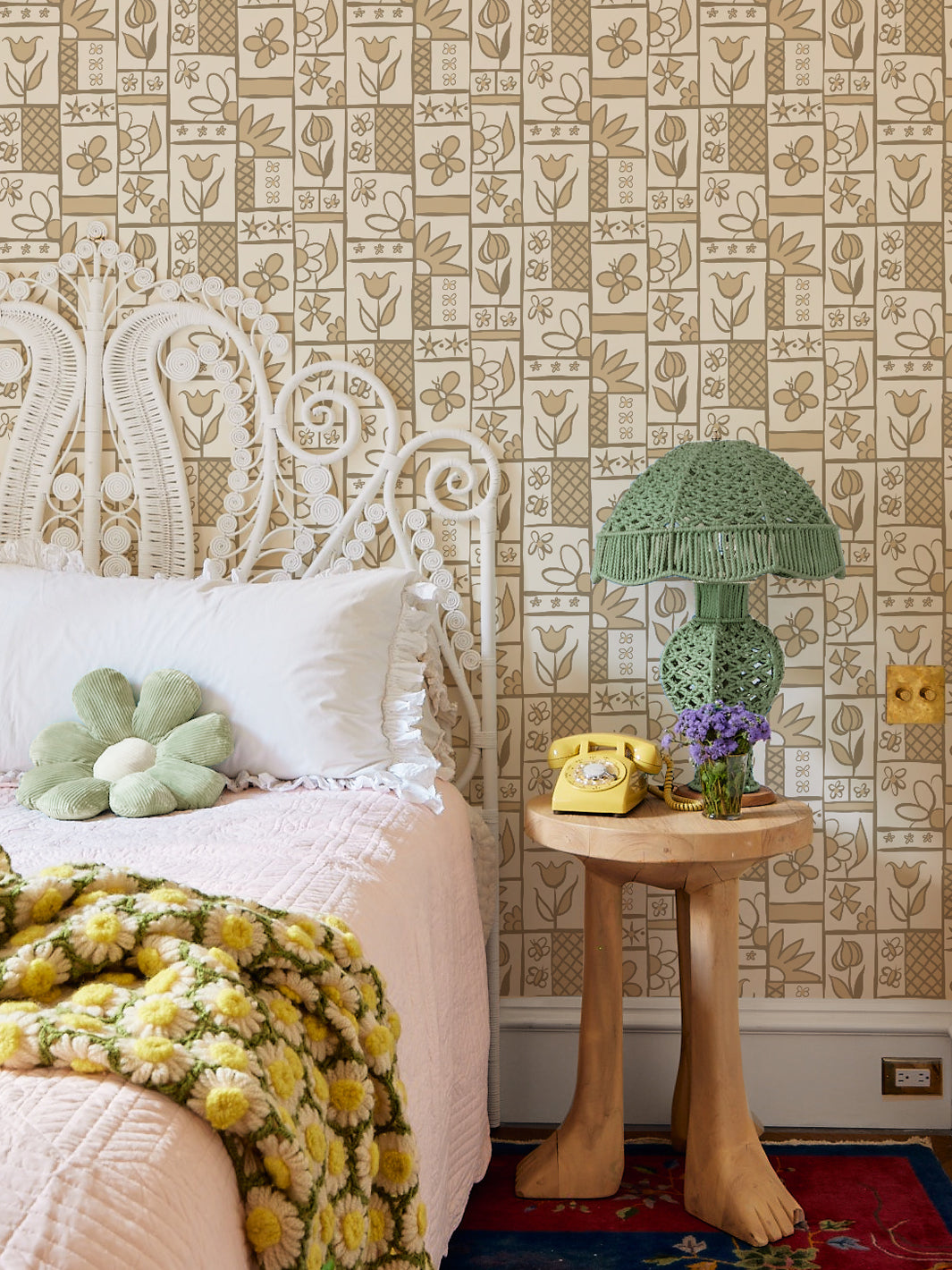 ritas kitchen wallpaper by lingua franca oatmeal