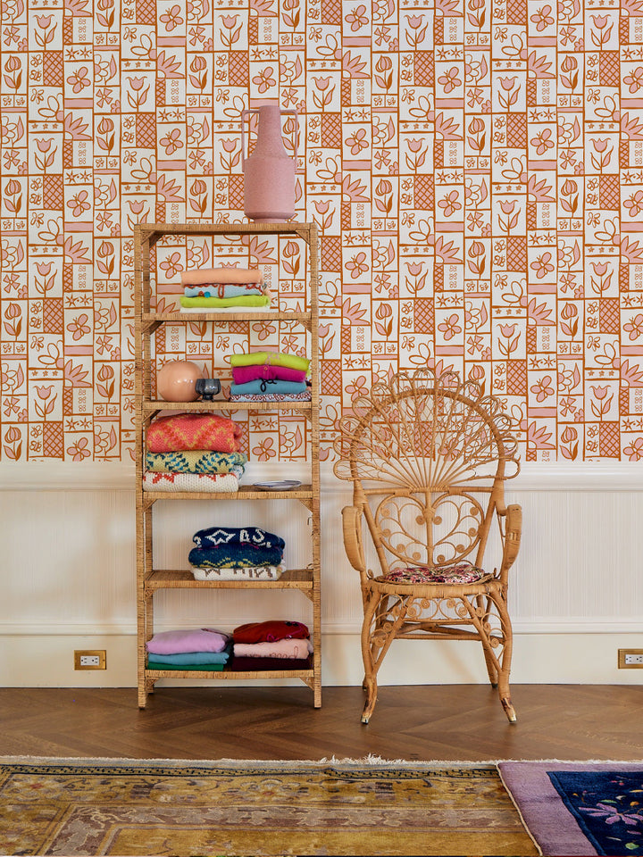 ritas-kitchen-wallpaper-by-lingua-franca-rust-pink