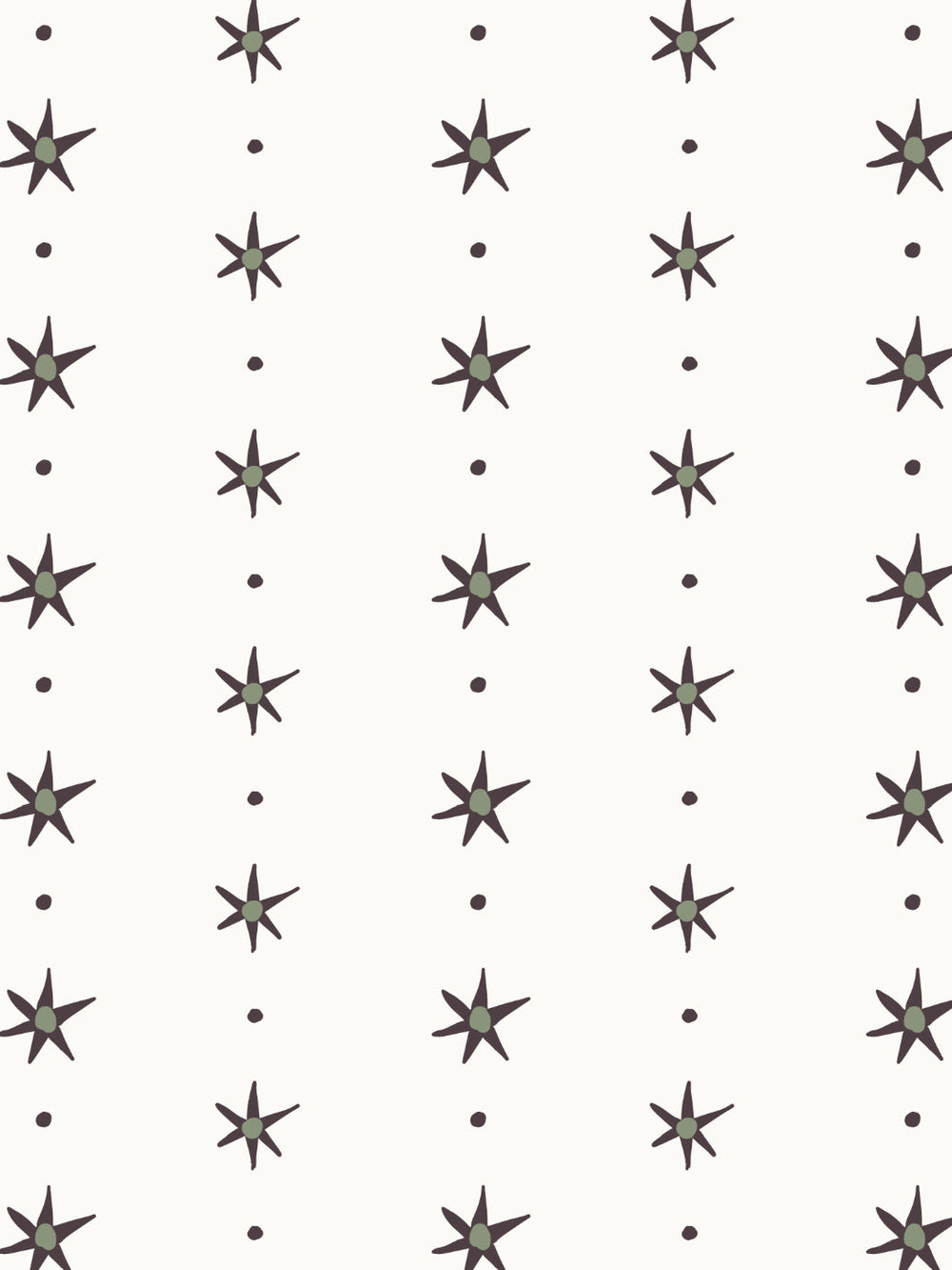 ritas-stars-wallpaper-by-lingua-franca-charcoal-moss