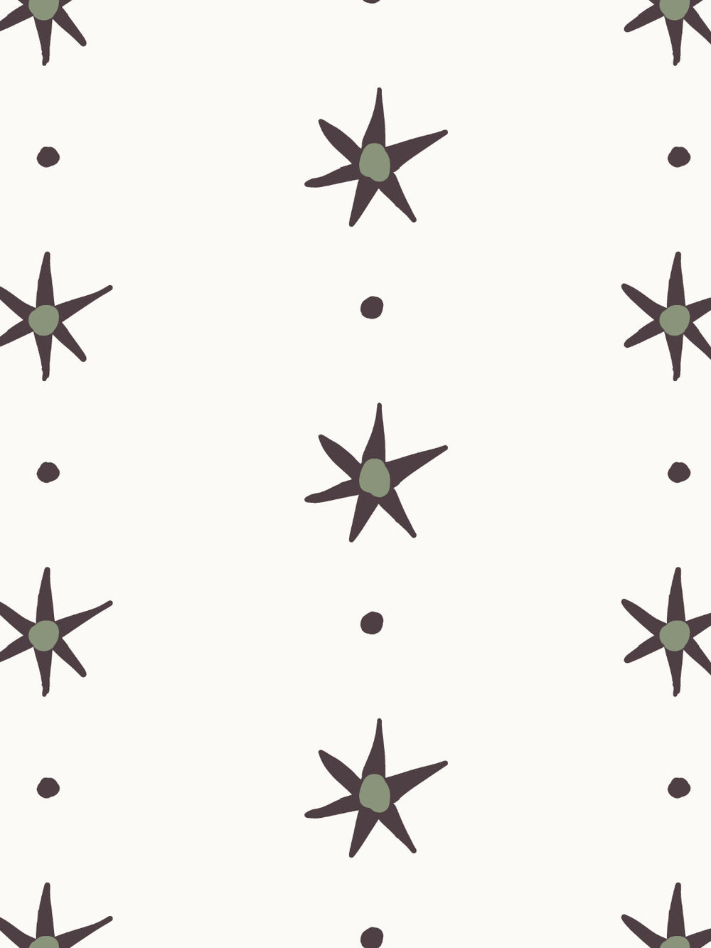 ritas-stars-wallpaper-by-lingua-franca-charcoal-moss