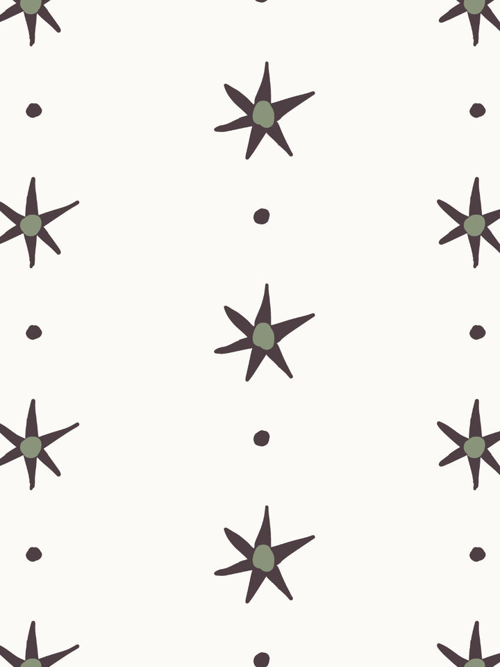 ritas-stars-wallpaper-by-lingua-franca-charcoal-moss