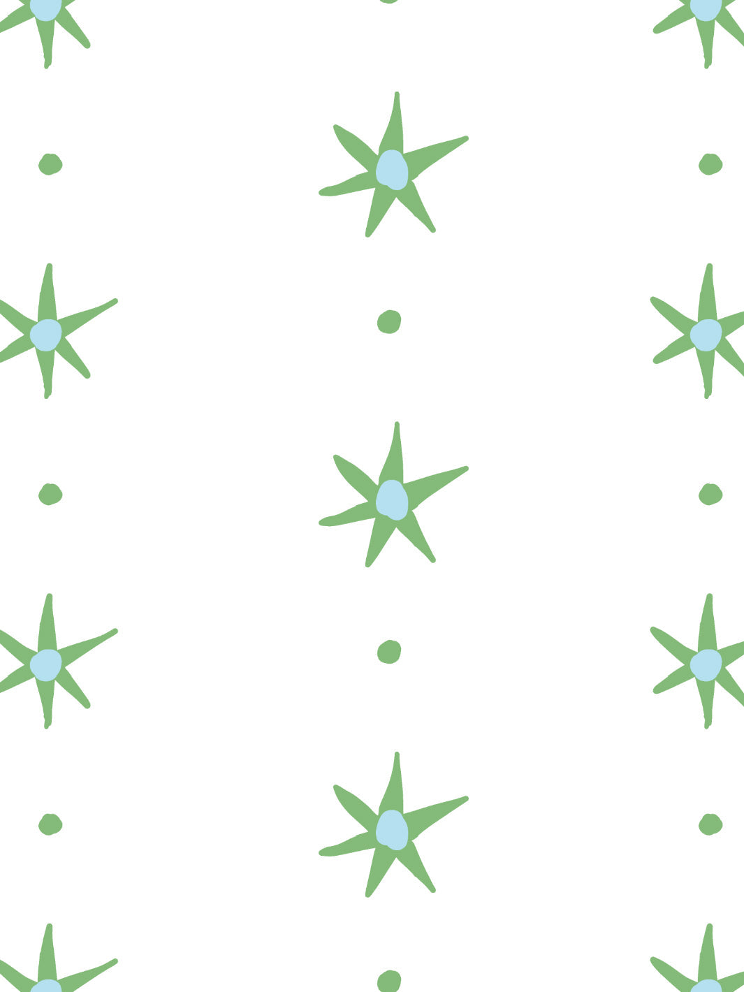 ritas-stars-wallpaper-by-lingua-franca-green-blue